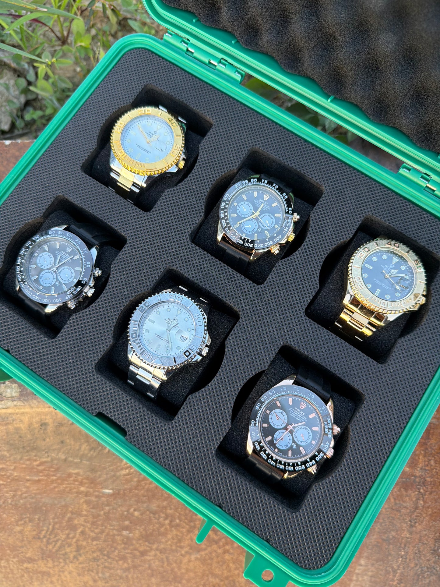 COMBO ROLEX DAYTONA YATCH MASTER X6