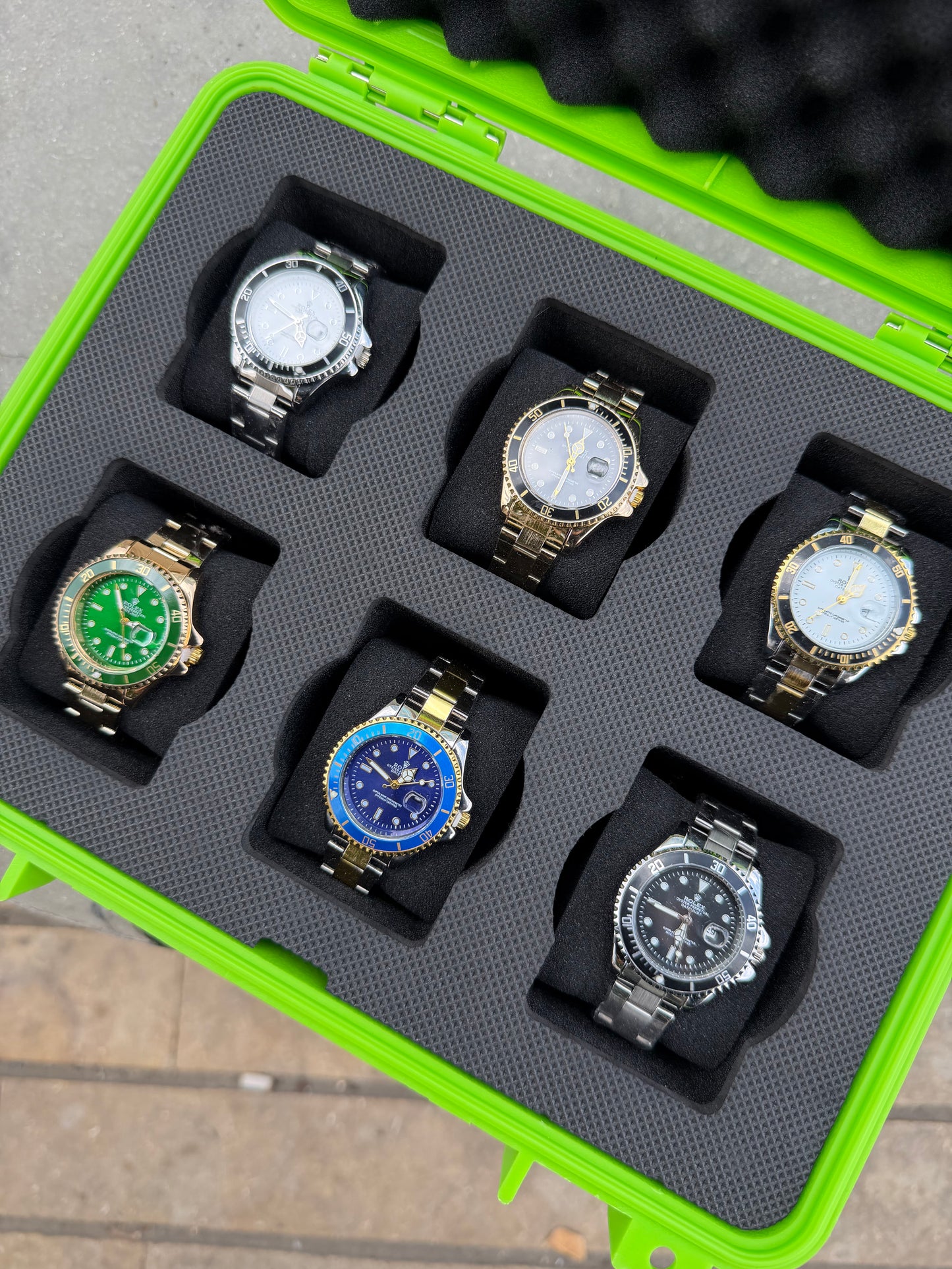 COMBO ROLEX SUBMARINER DAMA X6
