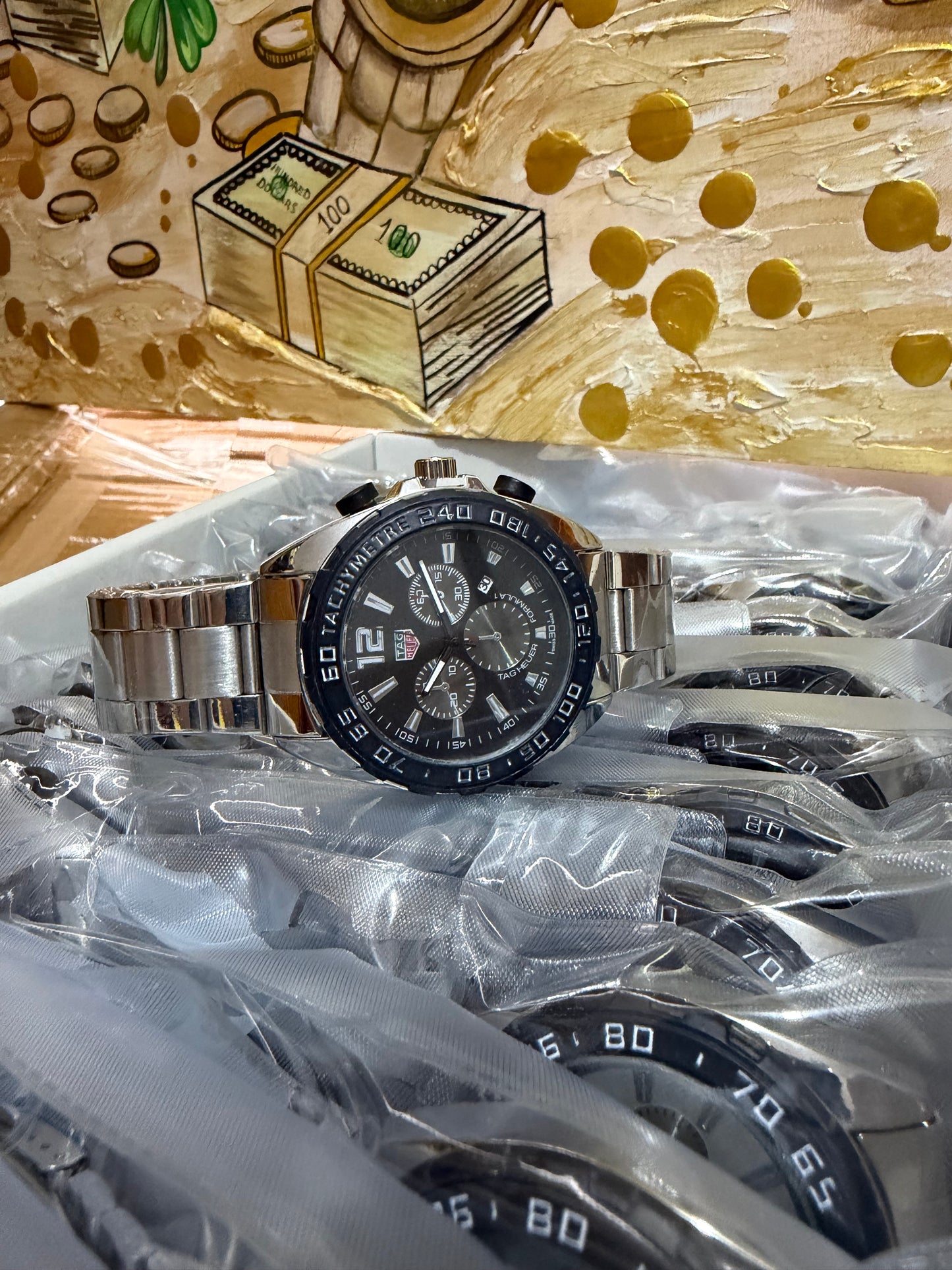 CAJA DE CONTAINER TAG HEUER X25