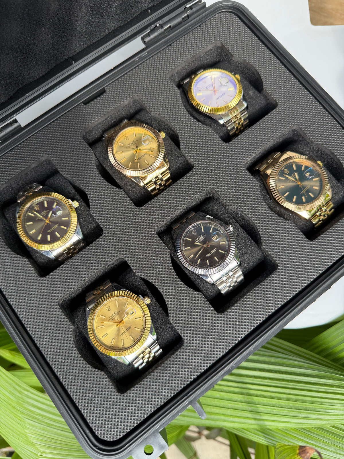 COMBO RLX DATEJUST X6