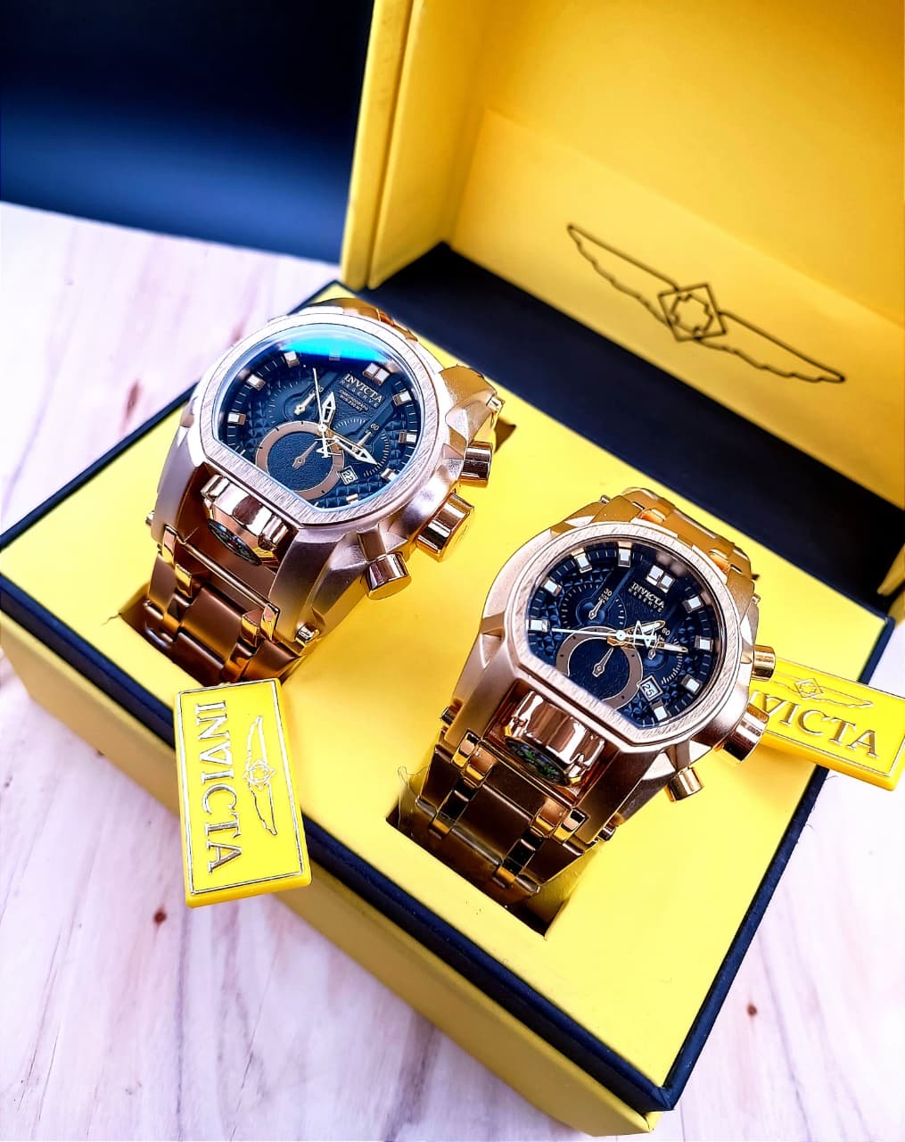 INVICTA PAREJA + CAJA DE LUJO