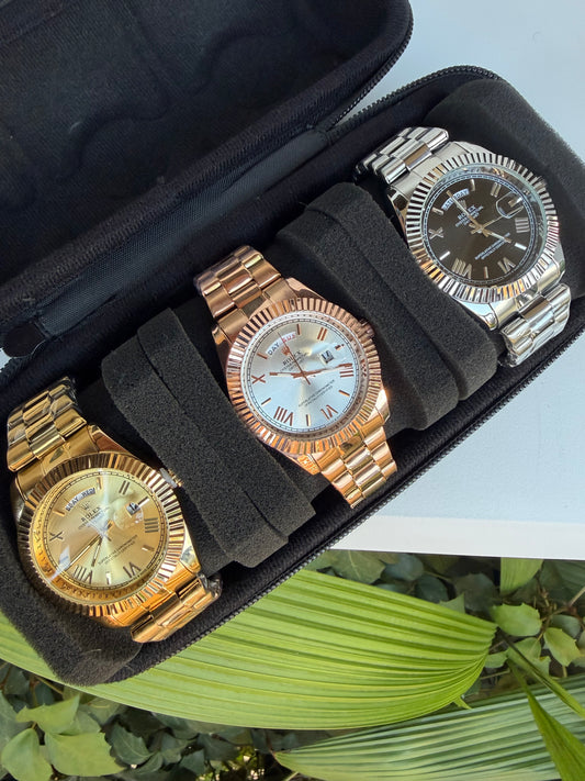 COMBO ROLEX PRESIDENT ROMANOS X3