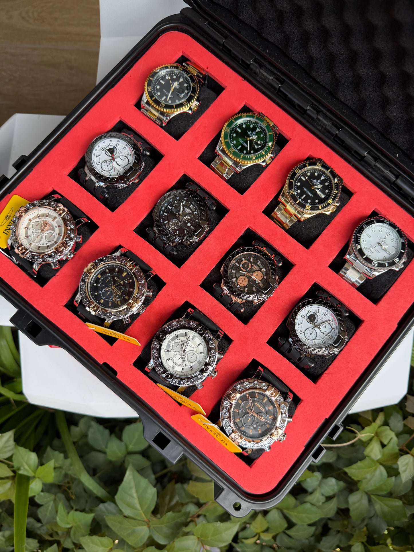 COMBO ROLEX TISSOT INVICTA X12