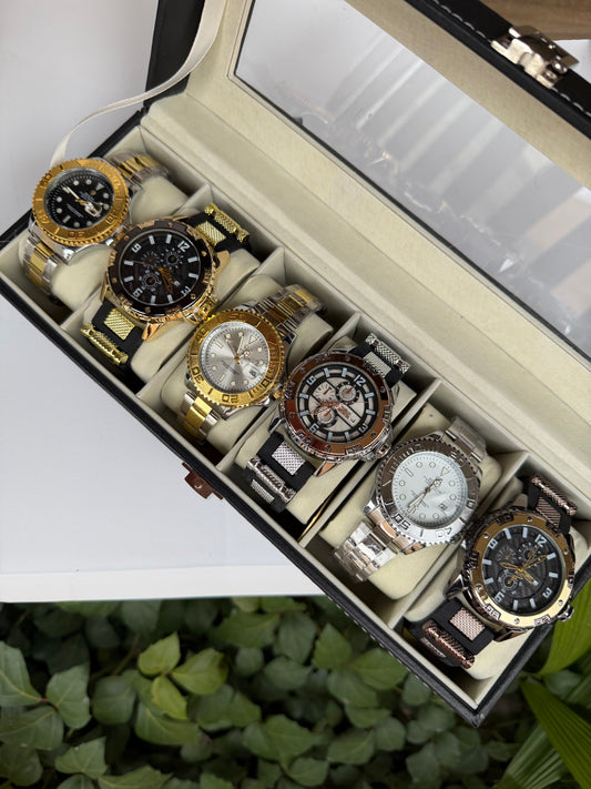 COMBO INVICTA ROLEX X6