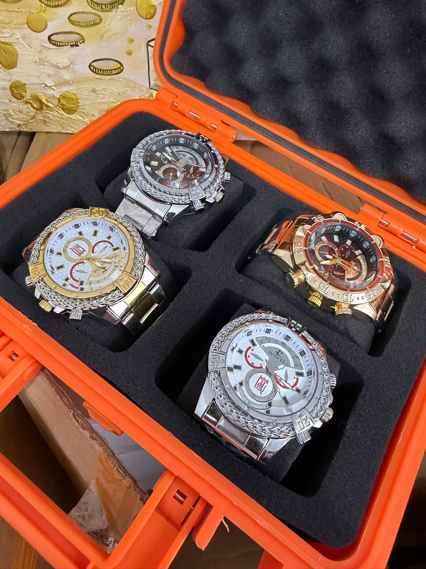 COMBO INVICTA ACERO X4
