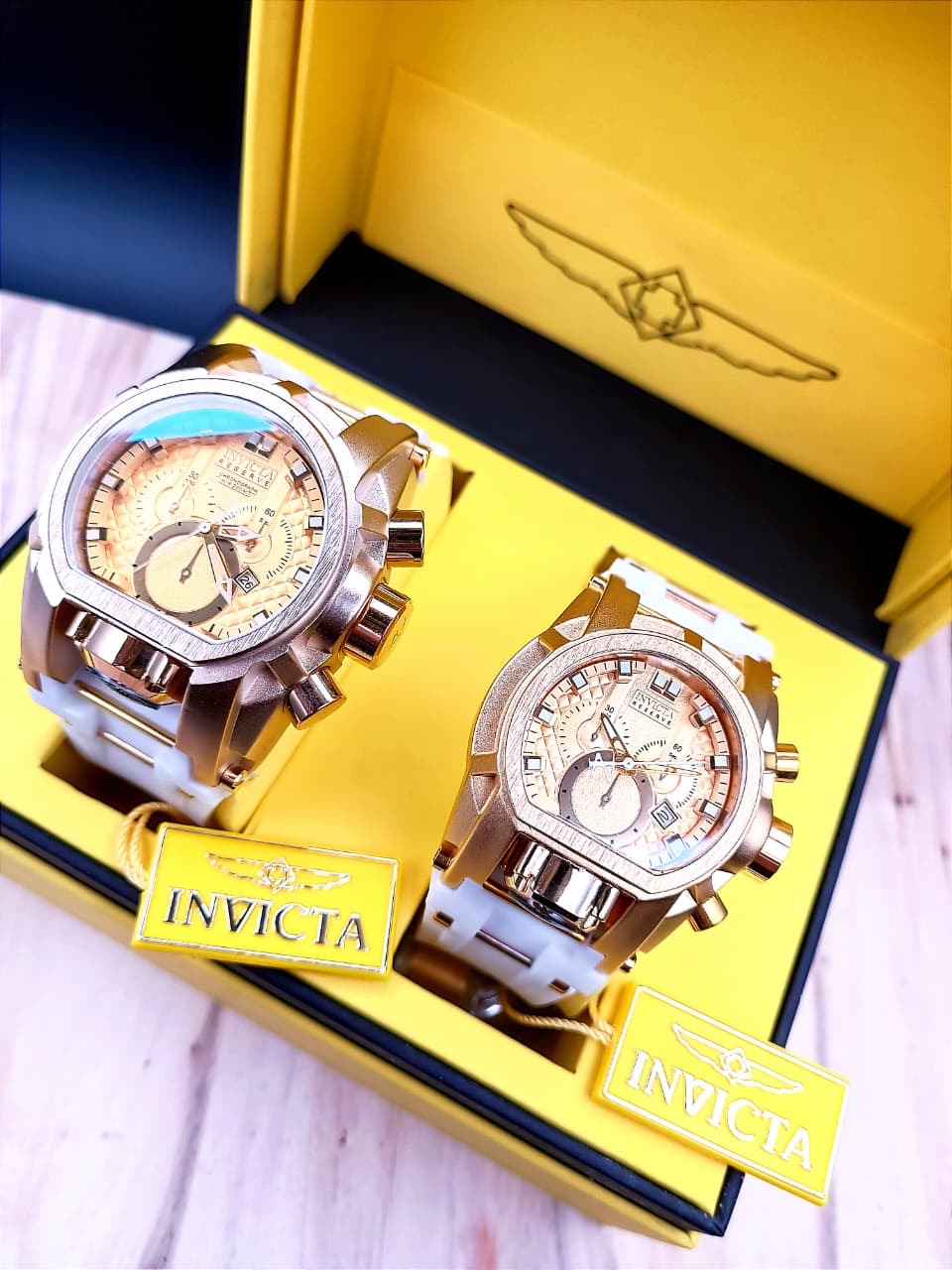 INVICTA PAREJA + CAJA DE LUJO