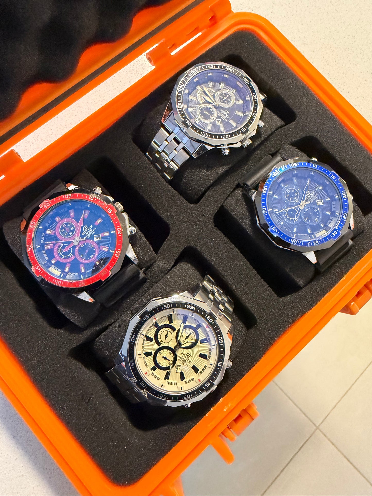 COMBO CASIO EDIFICE X4
