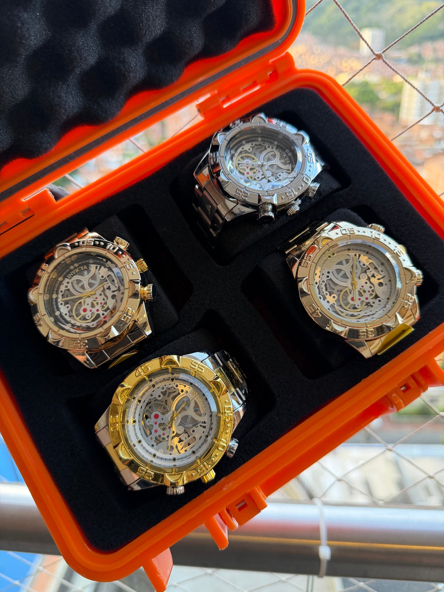 COMBO INVICTA SEMIAUTOMÁTICO ACERO X4