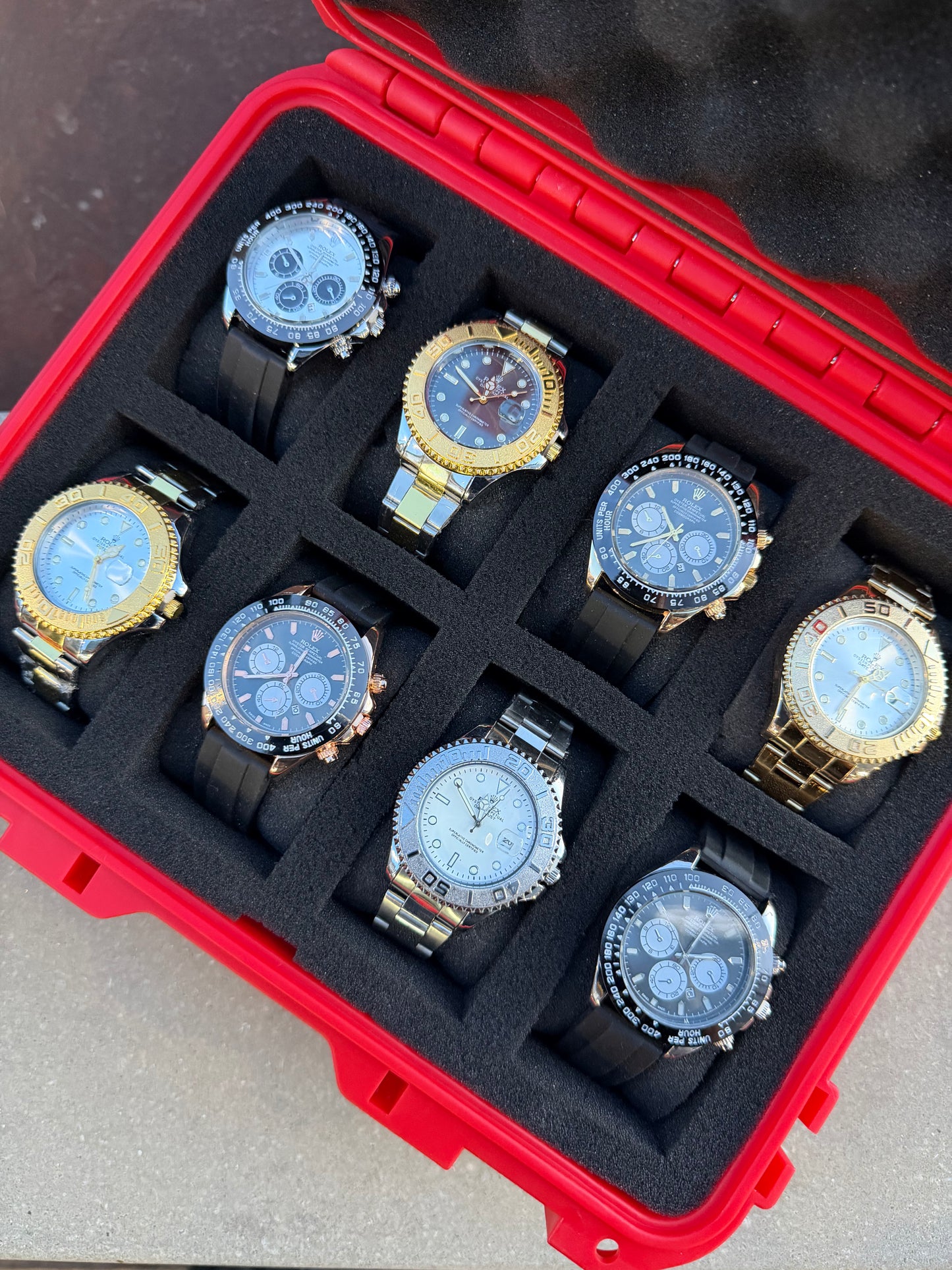COMBO ROLEX DAYTONA YATCH MASTER X8