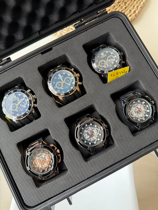 COMBO INVICTA GUESS X6