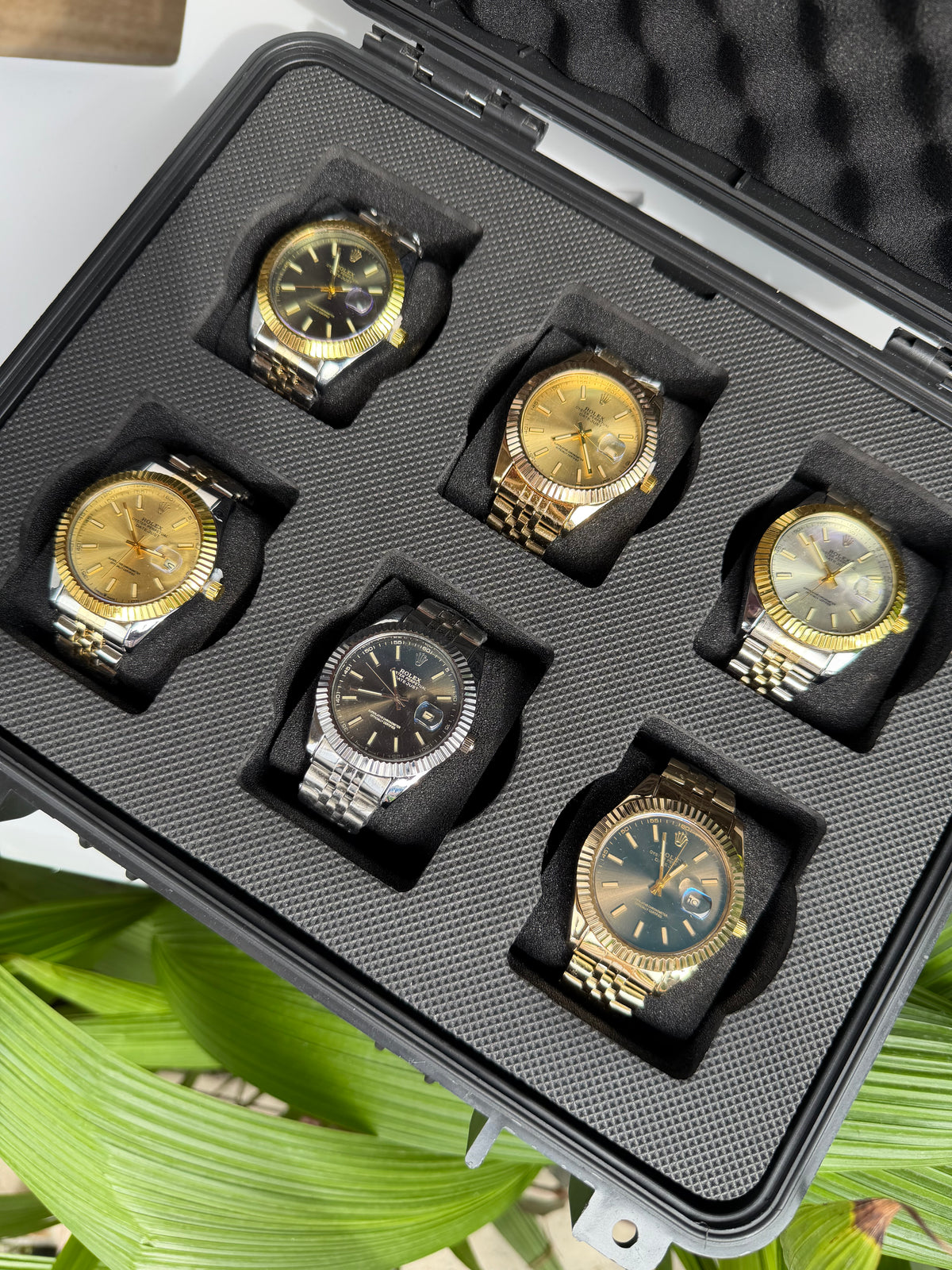 COMBO RLX DATEJUST X6