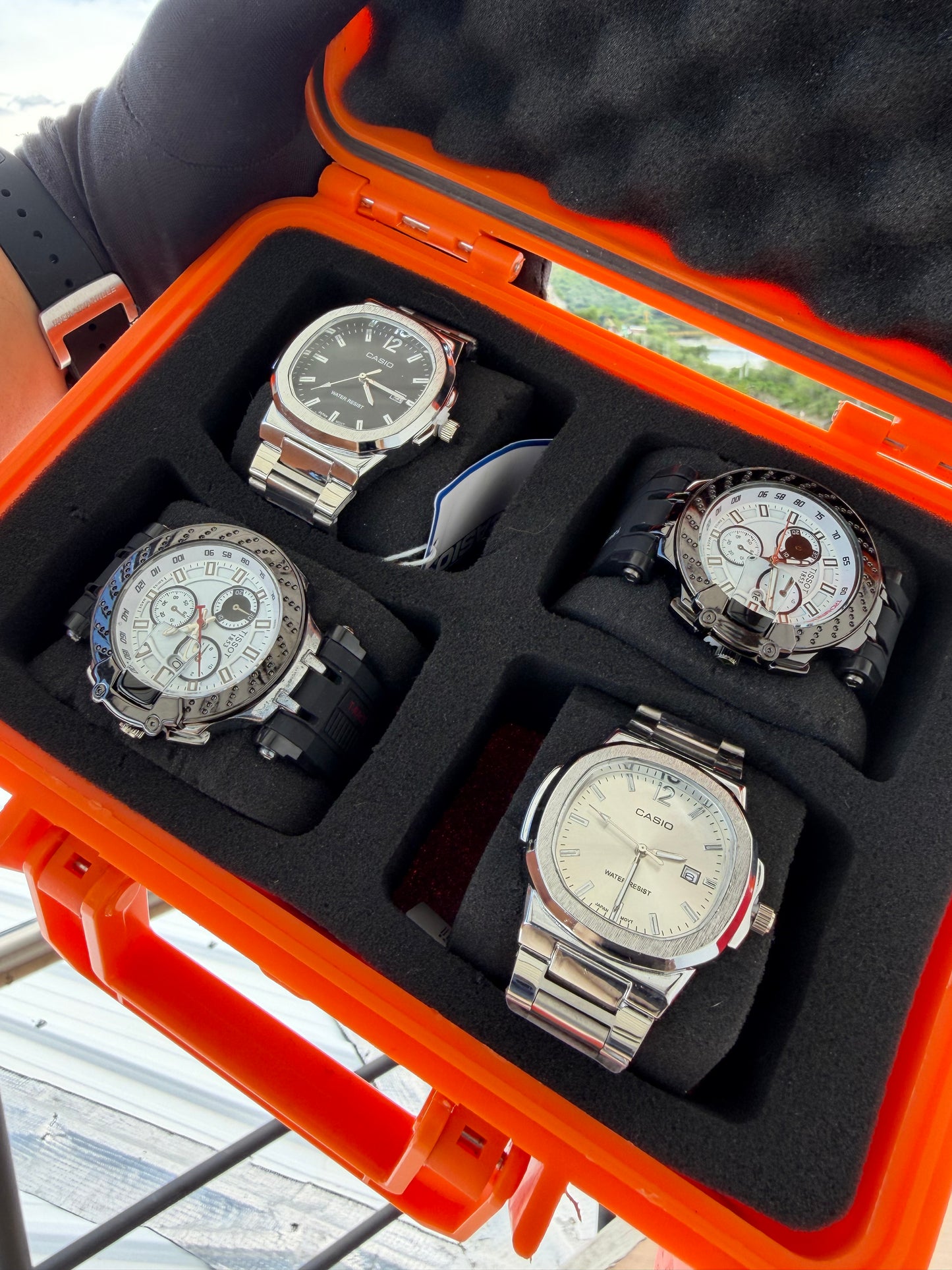 COMBO TISSOT CASIO X4