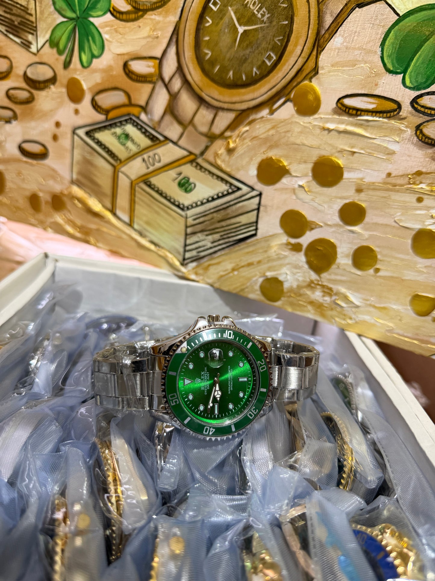 CAJA DE CONTAINER ROLEX SUBMARINER X25