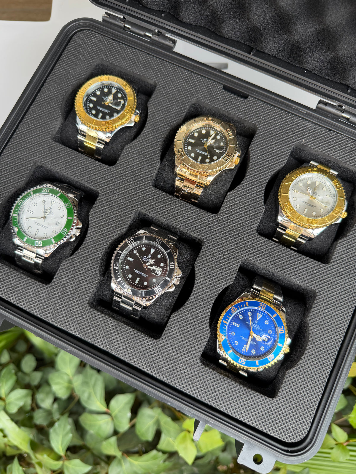 COMBO RLX SUBMARINER YACHT MASTER X6