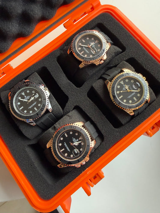 COMBO ROLEX YATCH MASTER SILICONA X4