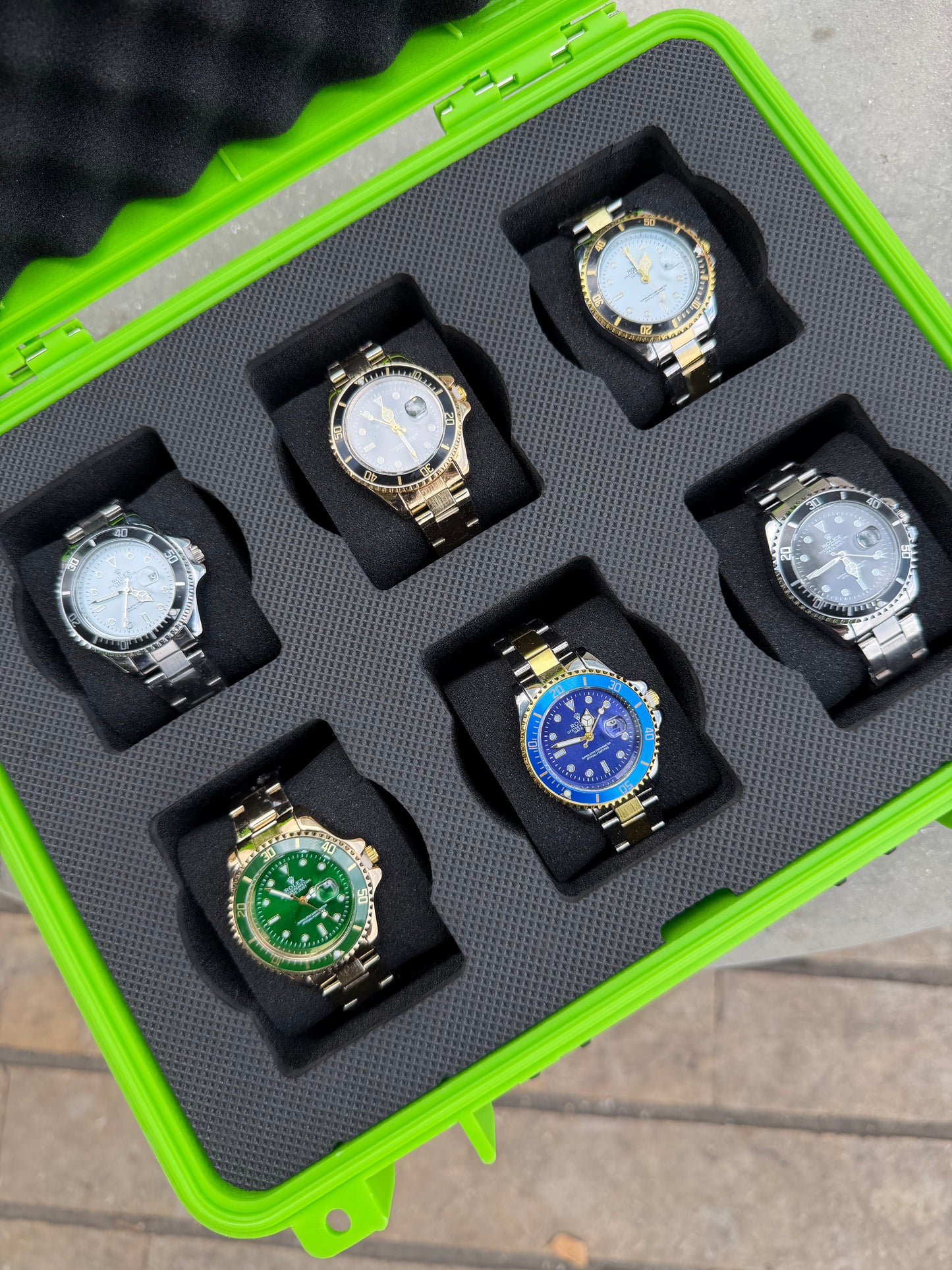 COMBO ROLEX SUBMARINER DAMA X6