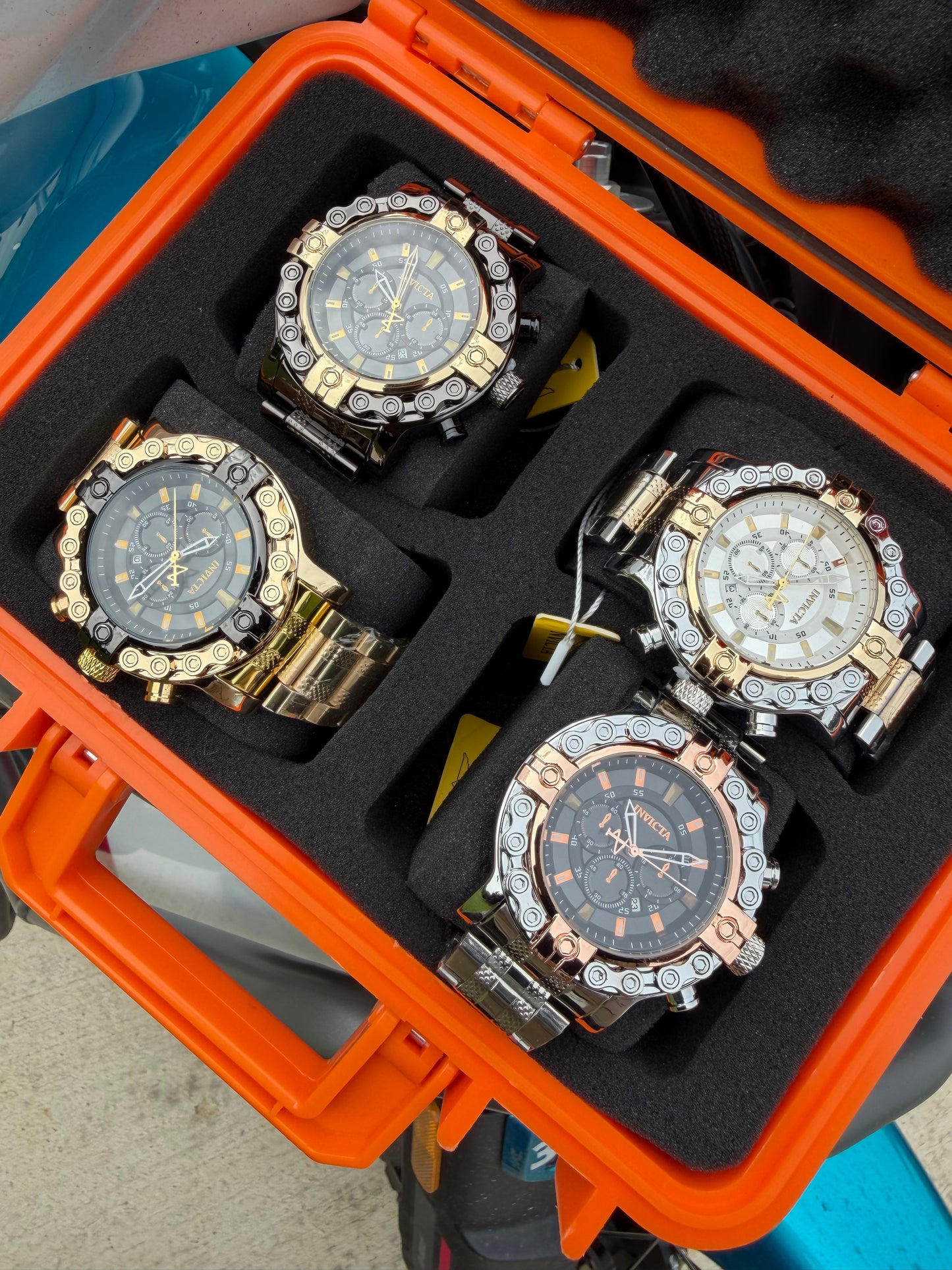 COMBO INVICTA ACERO X4