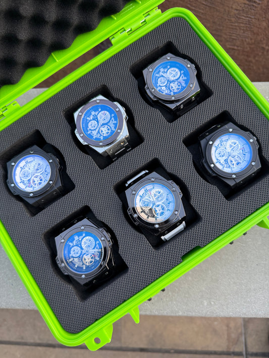 COMBO HUBLOT ACERO SILICONA X6
