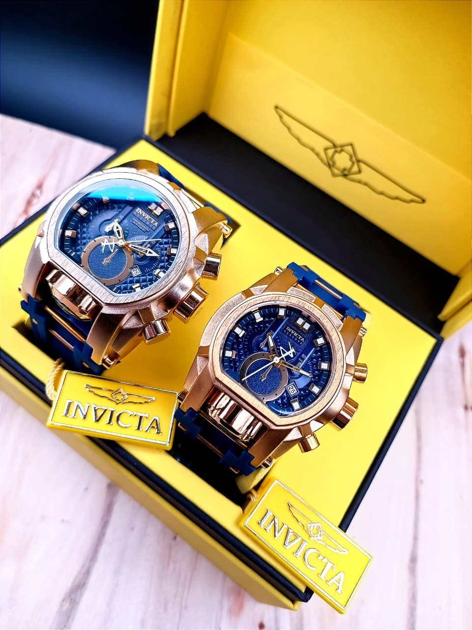 INVICTA PAREJA + CAJA DE LUJO