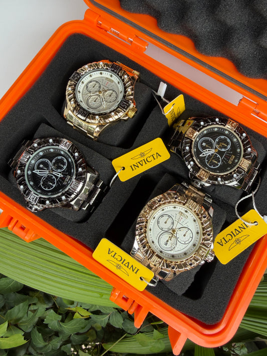 COMBO INVICTA ACERO X4