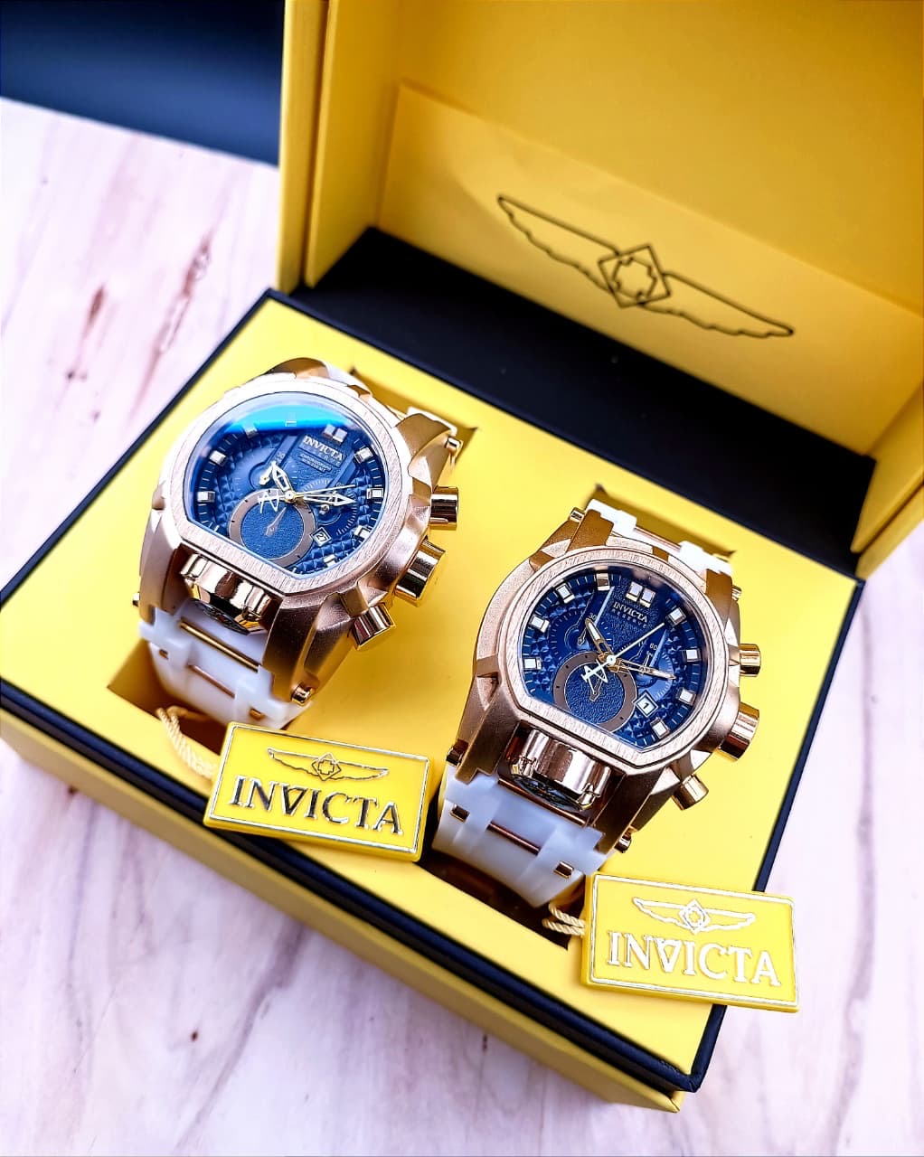 INVICTA PAREJA + CAJA DE LUJO