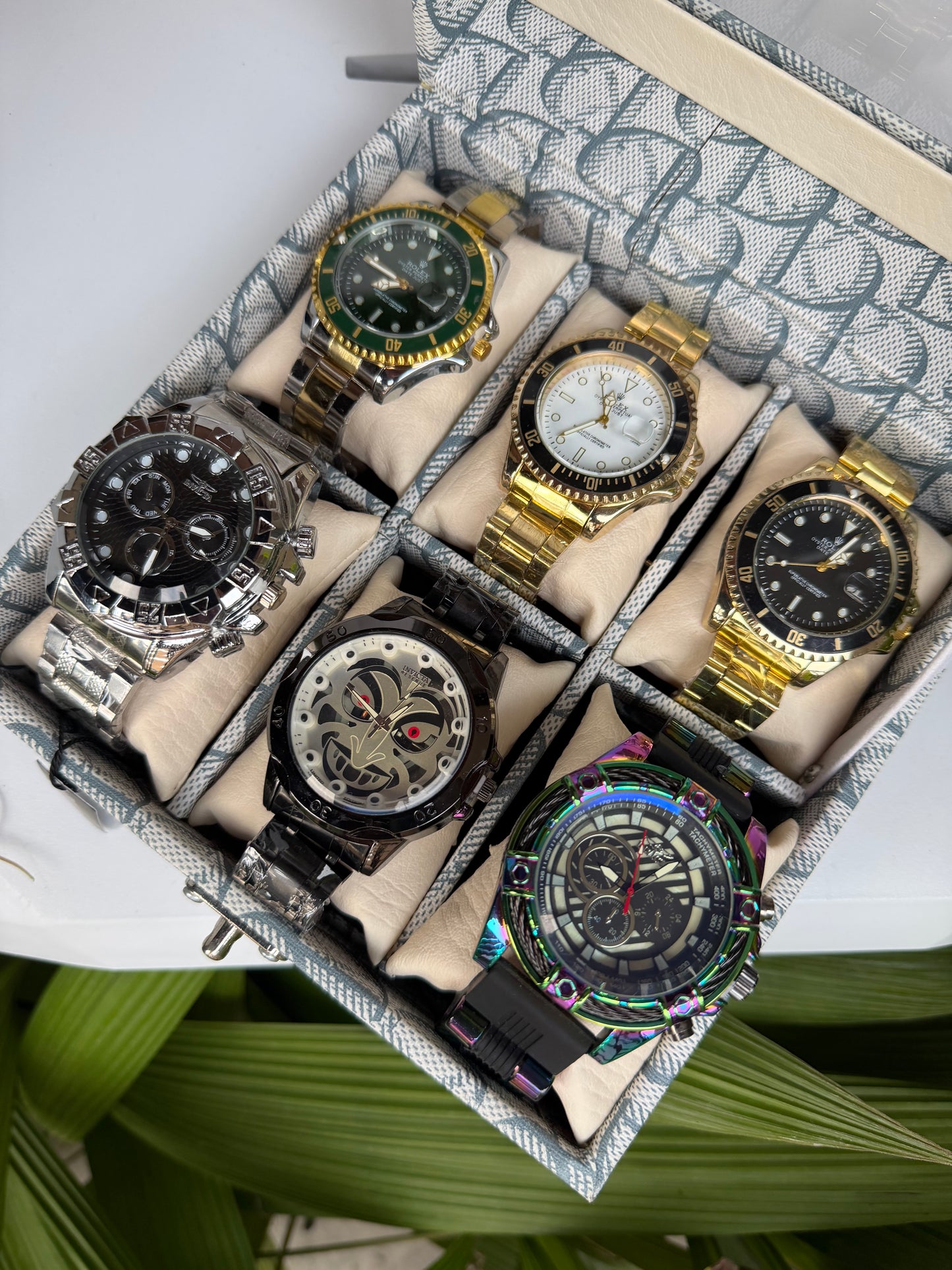 COMBO ROLEX INVICTA X6