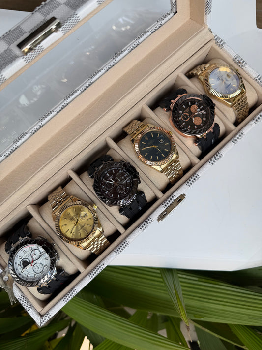 COMBO TISSOT ROLEX DATEJUST X6