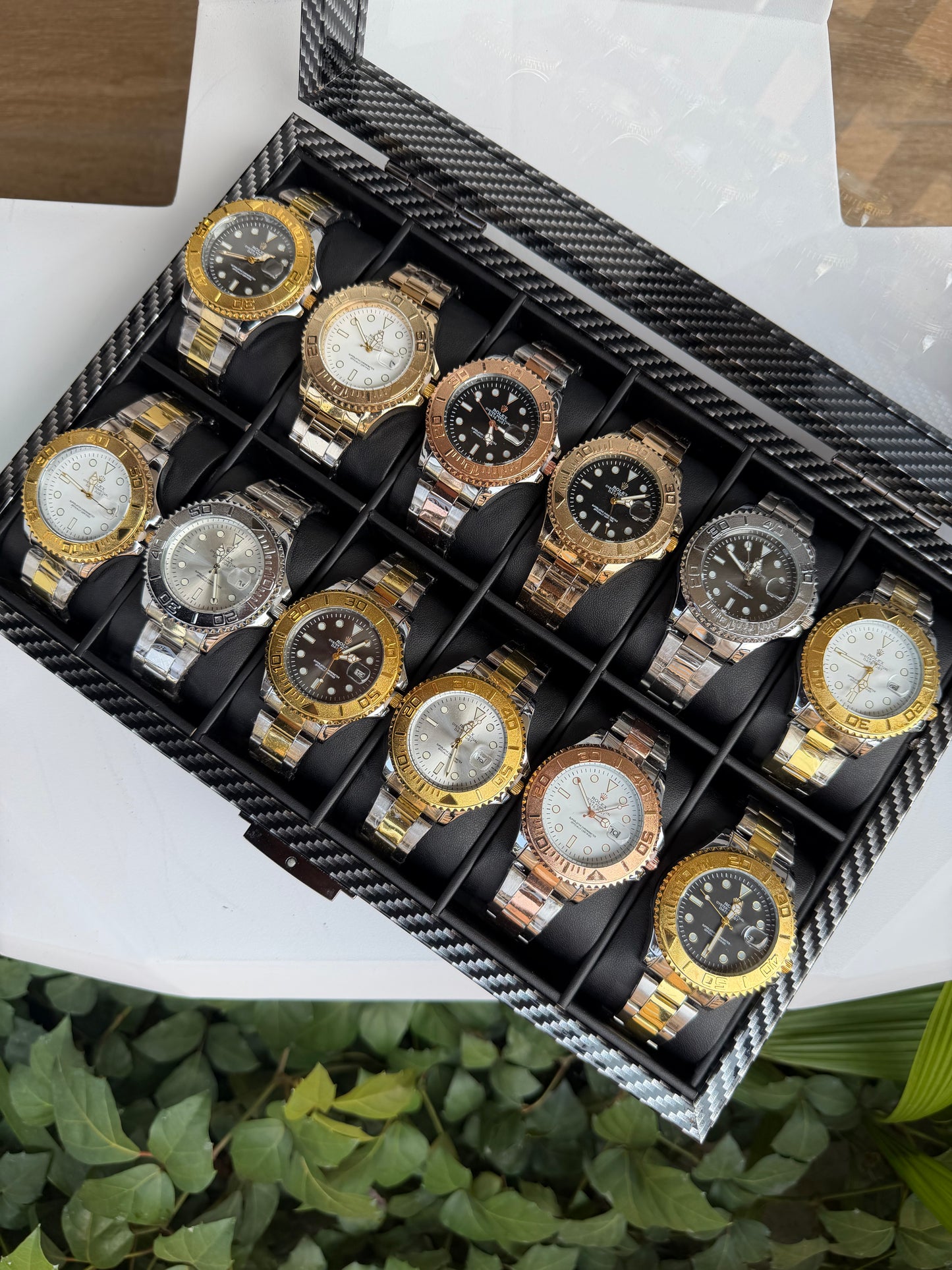 COMBO ROLEX YATCH MASTER X12