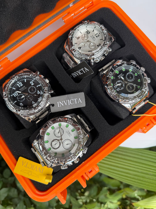 COMBO INVICTA ACERO X4