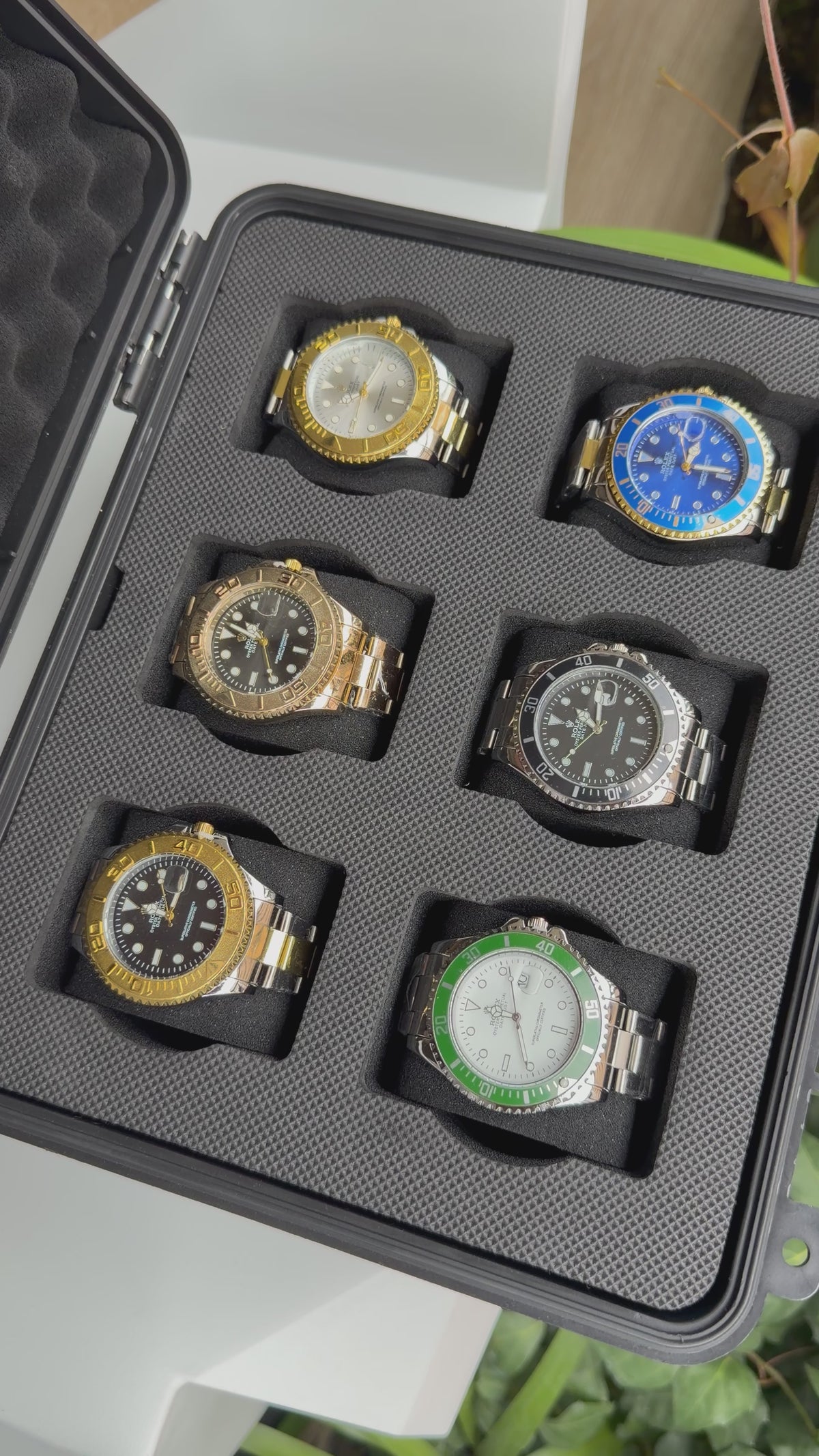 COMBO RLX SUBMARINER YACHT MASTER X6