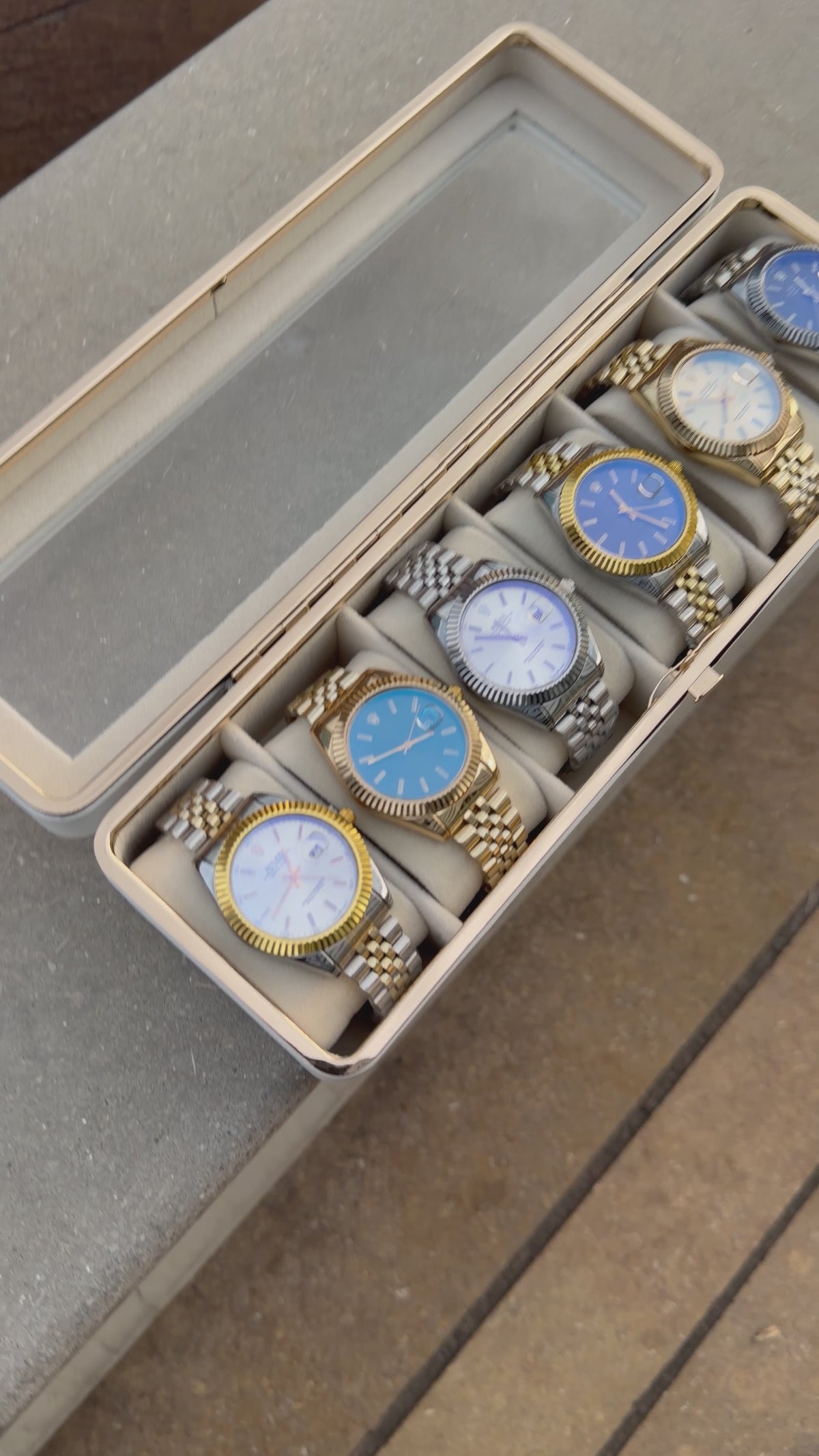 COMBO RLX DATEJUST X6