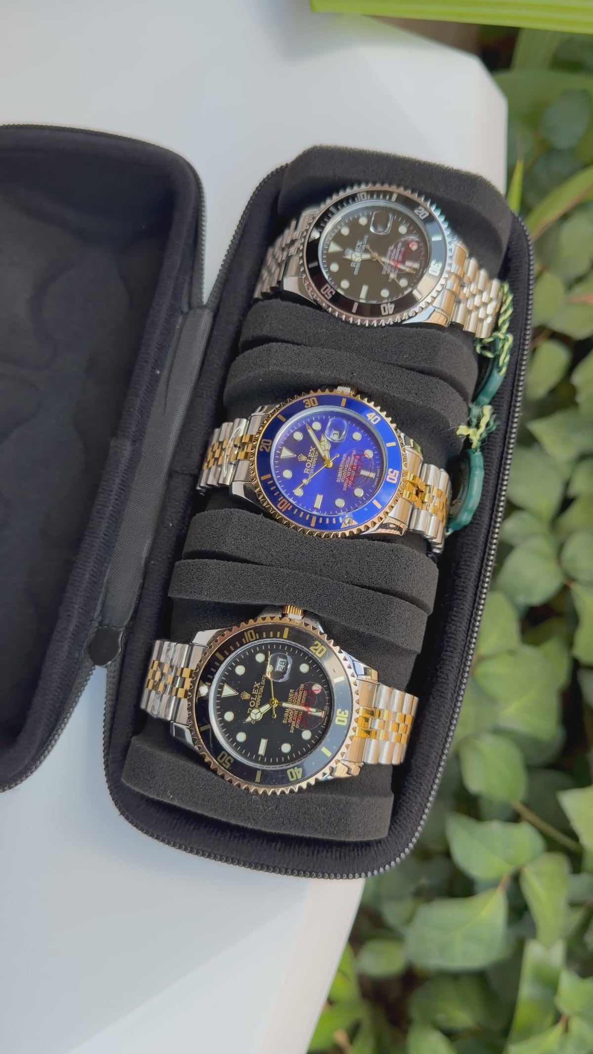 COMBO RLX SUBMARINER SEMIAUTOMÁTICO X3