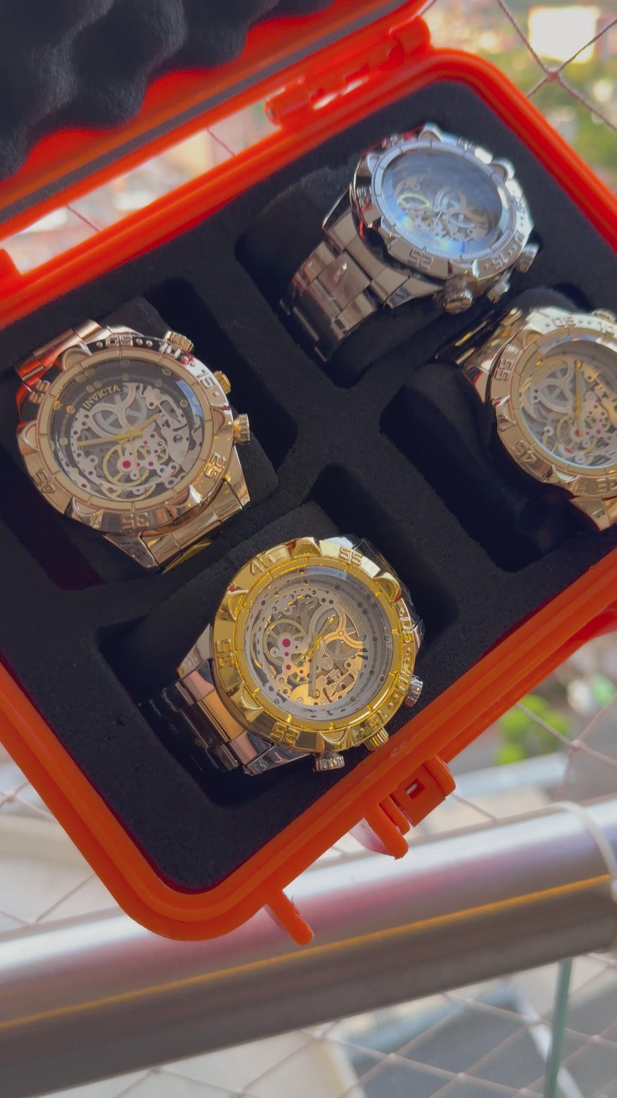 COMBO INVCT SEMIAUTOMÁTICO ACERO X4