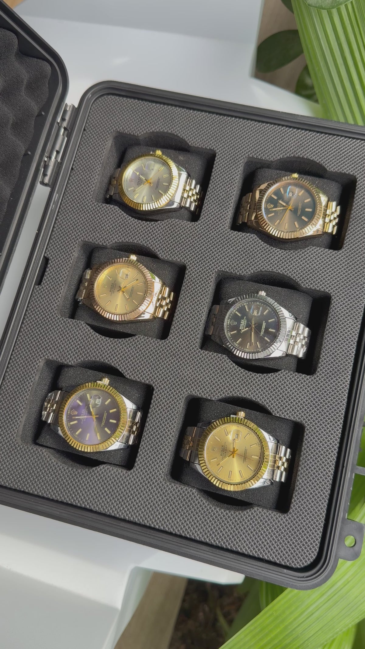 COMBO RLX DATEJUST X6